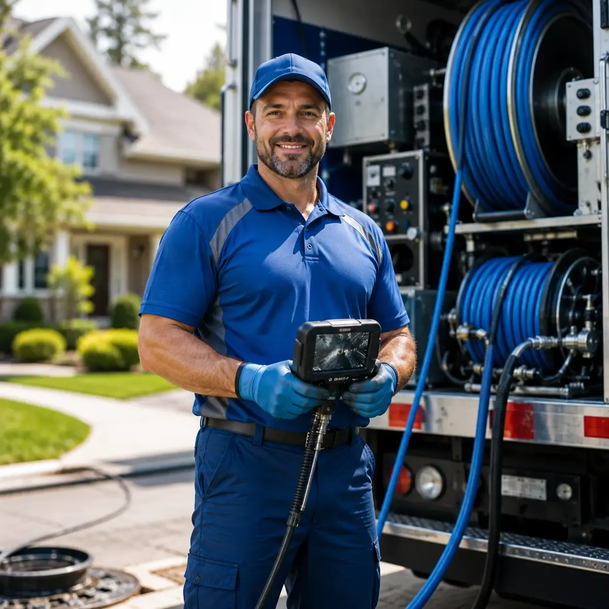 Local outdoor drain cleaning specialists in Burnt Prairie, IL